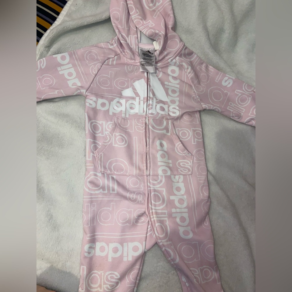 Adidas one piece for baby girl 12 months
